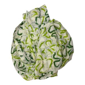 foulard 16 lin vert