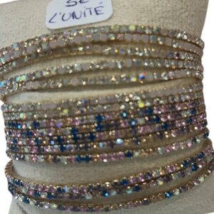 Bracelet unité strass