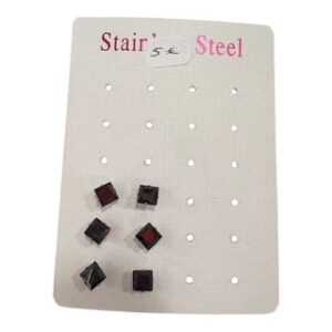 Plaque boucle noires