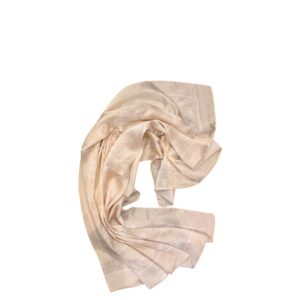 71 carré de soie beige