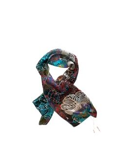 18 foulard multicolore à motifs